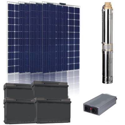 Sumak 4SDM100 SLR Solar Güneş Enerjili Dalgıç Pompa 1 kw +68