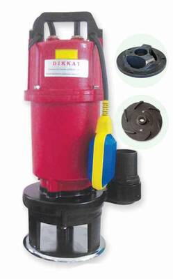 Water Sound QDX15-7-1.1F Parçalayacı Bıçaklı(Öğütücülü) Kirli Su Dalgıç Pompa 12 mss 16 m3/h